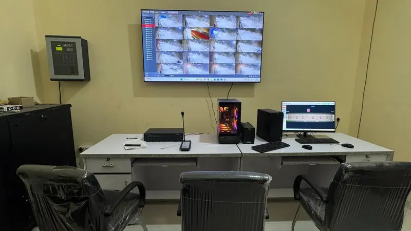 Tunnel control room